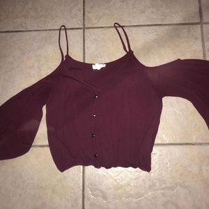 Cold Shoulder Blouse